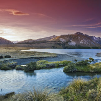 Lake Tennyson, On The Rainbow Road, South Island