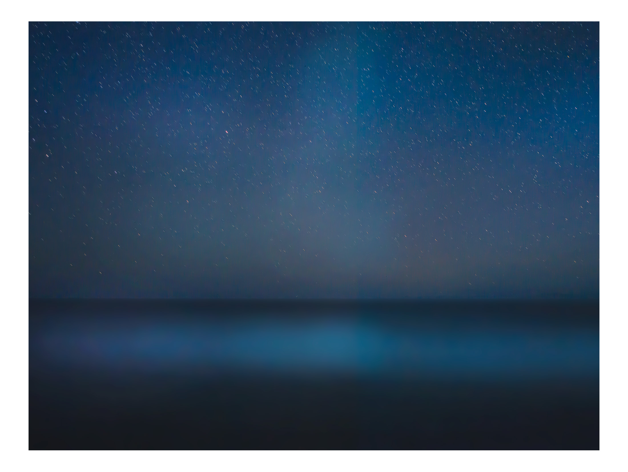 Tasman sea by star light